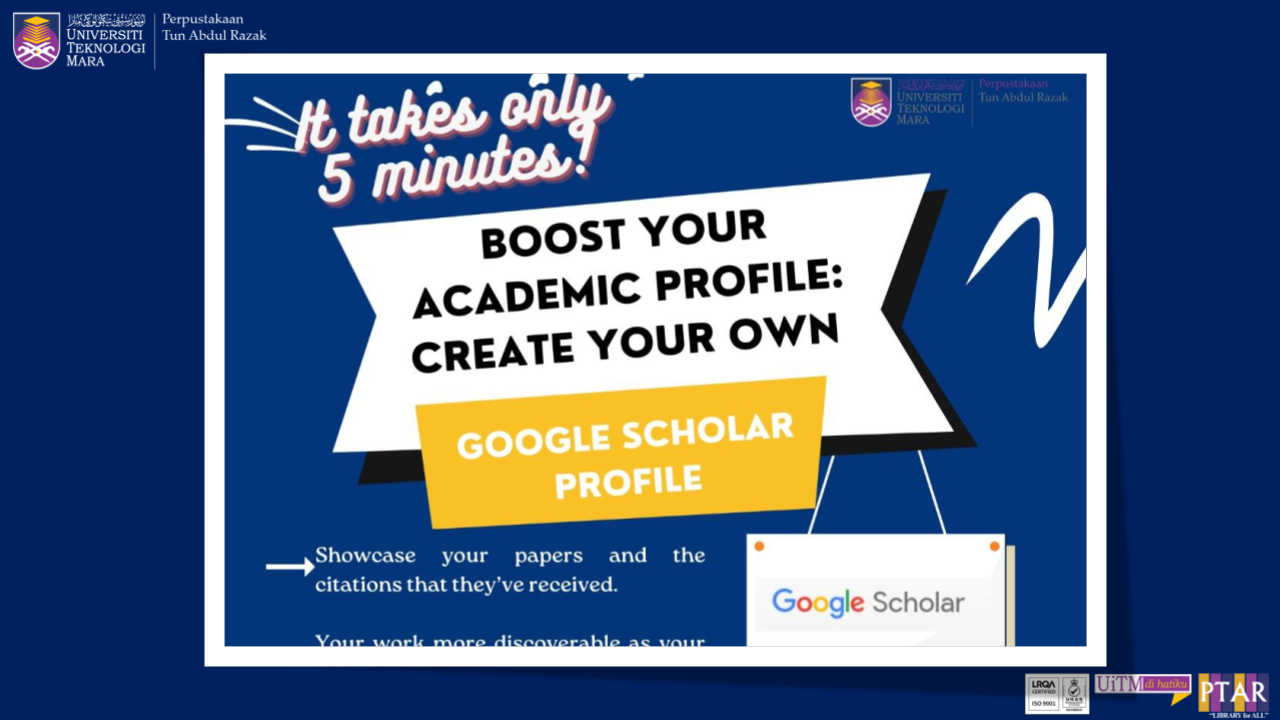 Boost Your Academic Profile Create Your Own Google Scholar Profile   GoogleScholarprofile 